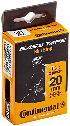 Continental Easy Tape Hockdruck Felgenband Schwarz, Nastro per Cerchioni Unisex, Nero, Taglia Unica