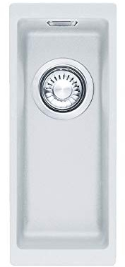 Franke Sirius SID110-16PW fregadero para montaje bajo encimera en Polar blanco