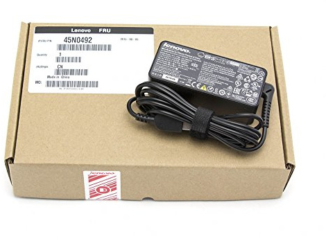 LENOVO ThinkPad 45W AC Adapter SlimTip - NUR noch mit einem 3-poligen (Mickey Mouse) Adapter erhältlich, Schwarz