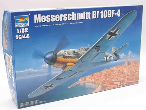 Trumpeter 02292 Modellbausatz Messerschmitt Bf 109F-4