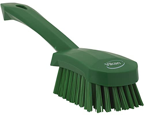 Vikan 41922 Scrubbing Brush, Polypropylene, Green, One Size