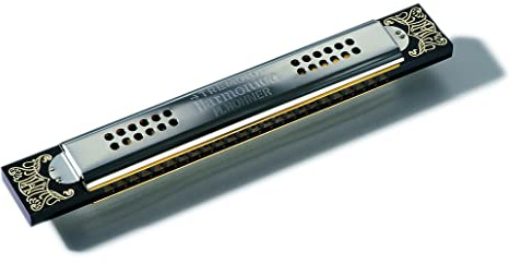 Hohner Mundharmonika 53/48 Tremolo Mundharmonika, F, Edelstahl (53/48-F)