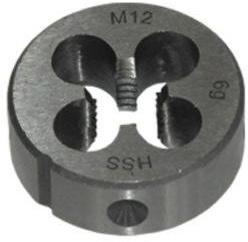 HSS Schneideisen DIN 223 (EN22568) M12 / Steigung = 1.75 / Ø 25 mm