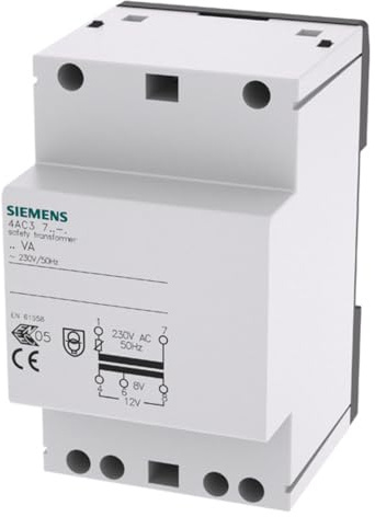 Siemens 4AC37240 Transformateur de sécurité 8 V, 12 V