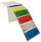 Etiquettes congélateur, Etiquettes autocollantes bocaux, Etiquettes ménagères, étiquettes congelées-étiquettes universelles-coloré-lot de 500