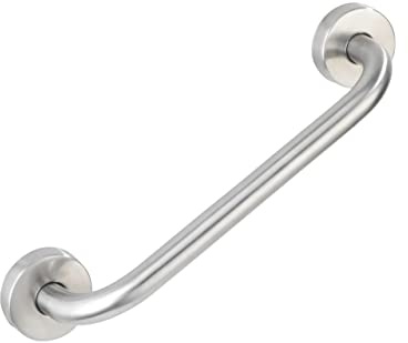 Wenko 21551100 Badewannengriff Bosio 30 cm - Haltegriff, Wandgriff, Duschgriff, Edelstahl rostfrei, 30.5 x 7 x 5.4 cm, Matt