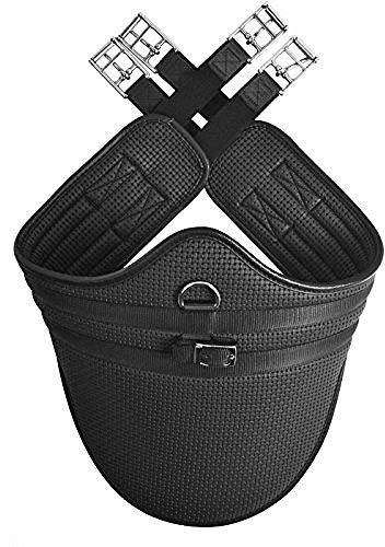 HyCOMFORT Perno Prisionero De La Galleta Contorno - Negro - 48 pulgadas