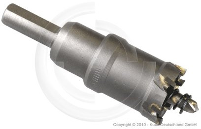 HM Lochsägen Lochbohrer Metallbohrkronen Trägerbohrer VA V2A V4A Blech Ø 21,5 mm