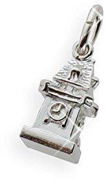 Sterling Silber 925 Anhänger Grazer Uhrturm (Art.215069)