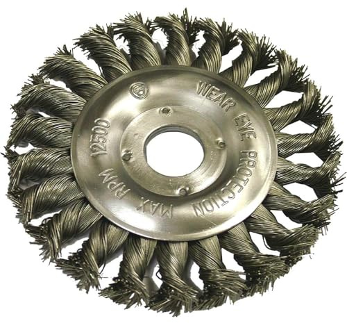 Faithfull - Circular Drahtbürste 125 x 12 x 22,2 mm 0,50 mm Draht - FAIWBCT125