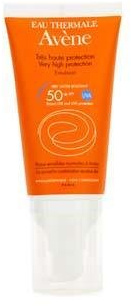 Avene Linea Solare Pelli Sensibili SPF50+ Emulsione Solare Protettiva 50 ml