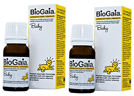 Biogaia Probiotic Drops for Baby Colic 2x5ml (10ml) 2pk