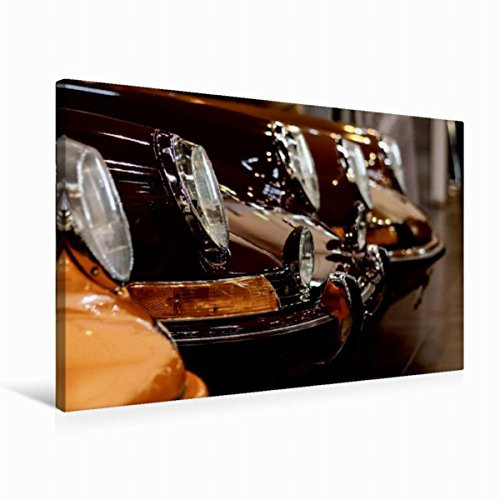 Premium Textil-Leinwand 75 x 50 cm Quer-Format Porsche 911 | Wandbild, HD-Bild auf Keilrahmen, Fertigbild auf hochwertigem Vlies, Leinwanddruck von Peter Schürholz