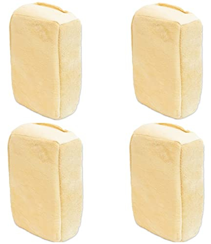 Netagon Car Windscreen Window & Home Mirrors Chamois De-Misting Condensation Dehumidifier Wipe Glass Demister Clean Cloth Pad (Pack of 4)