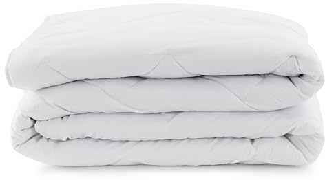 Bassetti, PIUMONE SINGOLO, BIANCO, PIUMONE MICROFIBRA 155 cm x 200 cm