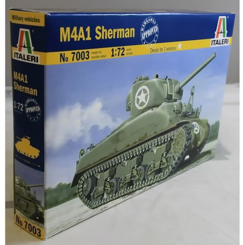 Italeri 510007003-1:72 M4 Sherman