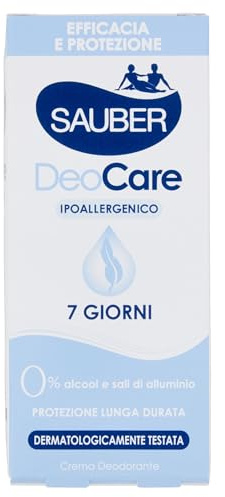 Sauber Déodorant crème, Protezione lunga durata - 30 ml