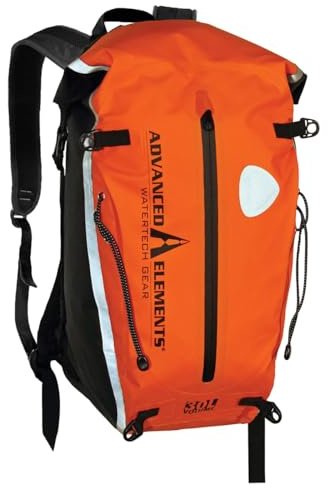 ADVANCED ELEMENTS Backpack/Cargo Bag Deep Six Deck, Orange, 30 L US