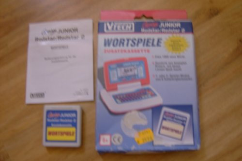 VTech Zusatzkassette  Wortspielefür Junior,Redstar,Redstar 2und 3 passend