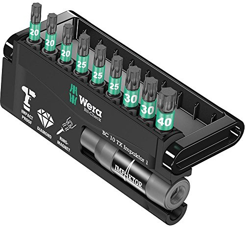 Bit-Check 10 TX Impaktor 1, 10 piezas