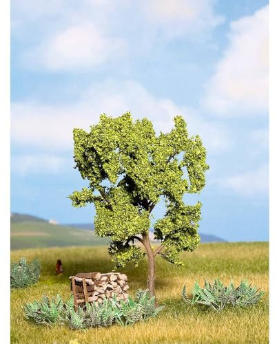 NOCH Birnbaum, realistisch handkoloriert, 11,5 cm hoch ideal für Modell-Landschaften, Spurweiten H0, TT, N
