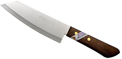 Kiwi Messer, zum Kochen, 16,5 cm mit Holzgriff, 171, Holzfarbe, Silber
