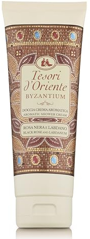 Tesori d'Oriente Duschcreme-Gel für Damen, feuchtigkeitsspendendes Duschgel für Frauen, Reisegröße, Körpergel mit Hautpflege-Essentials, 250 ml, 250 ml