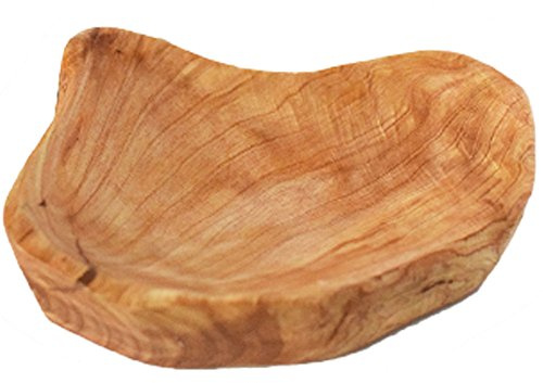 Cospring Root Wood Dish, Party Platter and Tray for Sandwich Bread Serving, appetizer display, Vintage ring dish, Hand Carved Artworks (7 inch - 9 inch)