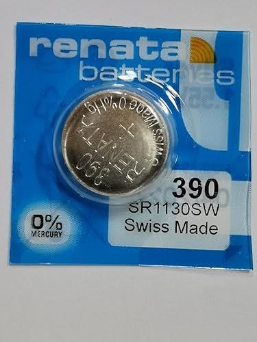 Renata Uhrenbatterie SP 390 ///;(389+) SR1130SW (SR54,AG10,LR1130,LR54,189);1 Pack