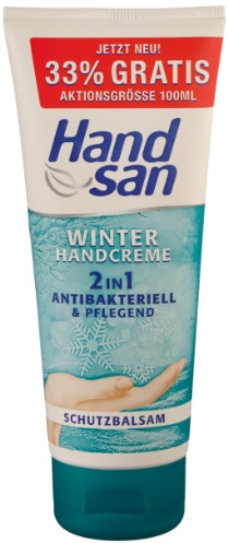Handsan Winterhandcreme 2in1 Limited Edition, 100ml, 3er Pack (3 x 100 ml)