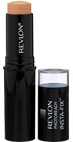 Revlon Foundation Stick, PhotoReady Insta-Fix Face Makeup for All Skin Types, SPF 20, Longwear Light-Medium Coverage with Natural Finish, 160 Medium Beige, 1 Oz
