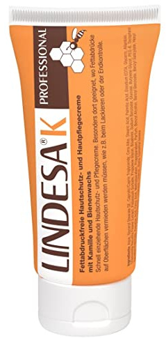 Lindesa K Professional Pflegecreme mit Bienenwachs, 100 ml