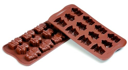 Silikomart 12-Cup Easy Robochoc Silicone Chocolate Mold