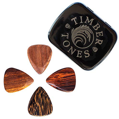 Timber Tones TTAGT4 Plektrum für Akustikgitarren (4-er Stück Tin)