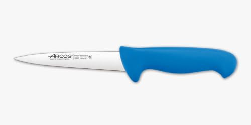 Arcos Cuchillo Carnicero Acero Inoxidable Nitrum 150 mm | Mango inyectado en polipropileno. Serie 2900. Color azul.
