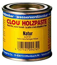 Clou Profi Holzpaste wasserverdünnbar 13 nussbaum dunkel 0,25 kg
