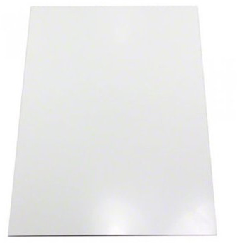 Ferroflex® A4 Flexible 3M Selbstklebende und Glänzende Weiße Eisenblech Für Wände, Wodurch Die Magneten von Instantoberflächen Auf - 1 Blatt Anziehen Werden