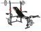 Hammer Hantelbank Bermuda XT, silber/schwarz/rot, 4507
