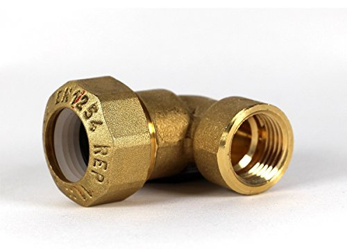 Winkelverschraubung 90° für PE-Rohr 40x1,1/4 IG
