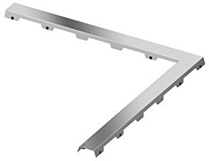 Fliesenmulde TECEdrainline Steel II für Winkelrinne 90 Grad, 611282, 1200mm, poliert - 611282