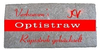 Optistraw Rapsstroh gehächselt 20 kg Ballen