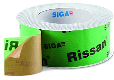 Ruban adhésif Siga Rissan 60 mm x 25 m Ruban d'étanchéité pour pare-vapeur
