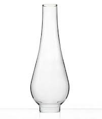 2er Set Mittlerer Ersatz Glas Zylinder Lampenglas für Öllampe klar Höhe 23 cm untere Außen Ø 4,3 cm Ersatz Zylinder Öllampe Oberstdorfer Glas