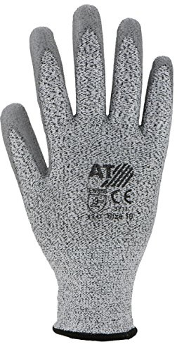 ASATEX Schnittschutz-Handschuh 3711, grau, Gr. 9 (10 Paar)
