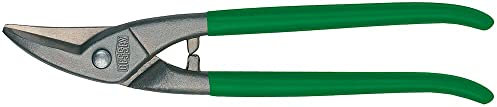 BESSEY Erdi Loch-Schere D107-250L, Linksscheidend, Gesamtlänge 250 mm Schnittlänge 42 mm, Griffe in PVC-getaucht, Gewicht 0,49 Kg