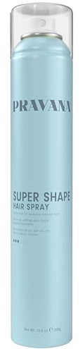 Pravana Super Shape Hair Spray | Styling Mist For Workable Medium Hold | Adds Tremendous Body | Defends Against Humidity | Vegan & Cruelty Free | Paraben & Sulfate Free | 10.6 Oz