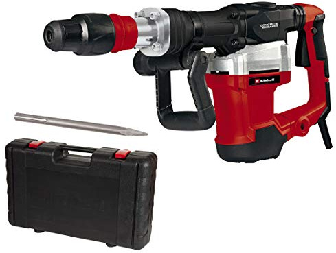 Einhell Martello demolitore TE-DH 1027 | 1500 W | 1900 colpi/min | Attacco SDS-max | Impugnatura Softgrip | Sistema antivibrazioni | Alloggiamento robusto