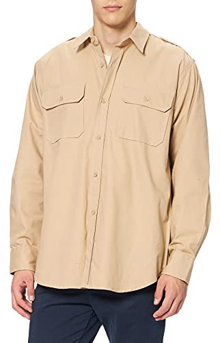 Mil-Tec Unisex Hemd-10933004 Hemd, Khaki, L EU