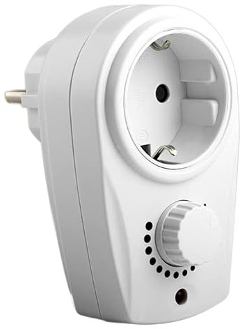 edi-tronic Steckdosendimmer Helligkeitsregler Dimmer Steckdose stufenlos regelbar 20-280 W