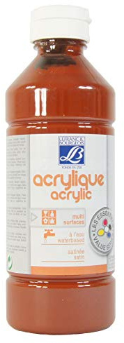Lefranc & Bourgeois Value Serie Kinder - Acrylfarben, 500ml Tube - Braun
